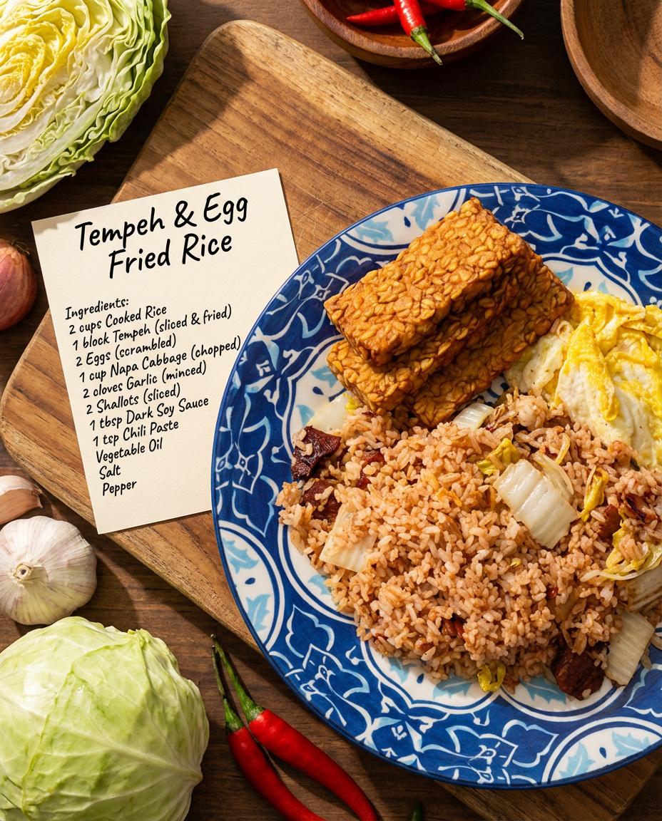 Recipe breakdown and food photoshoot preview